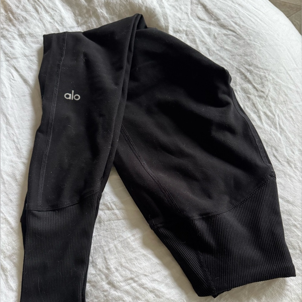 ALO Alosoft Black Leggings